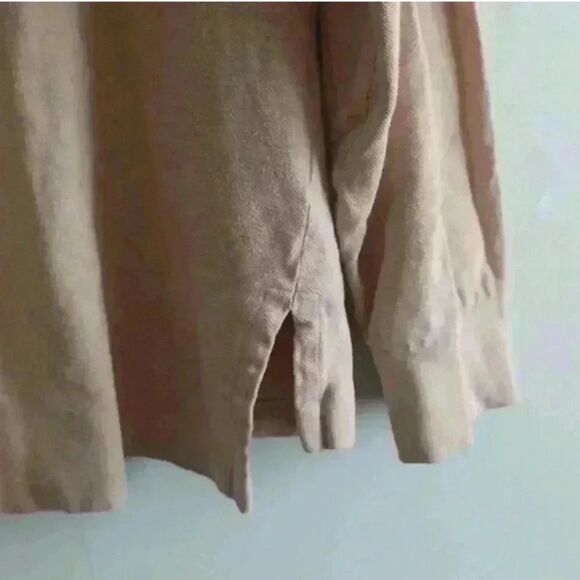 Polo by Ralph Lauren Tan Long Sleeve Polo Shirt Classic Design - Picture 6 of 16